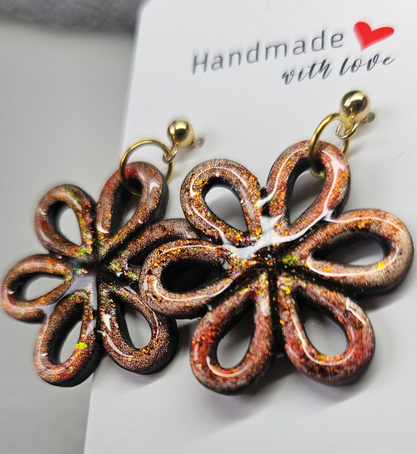 Autumnal earrings