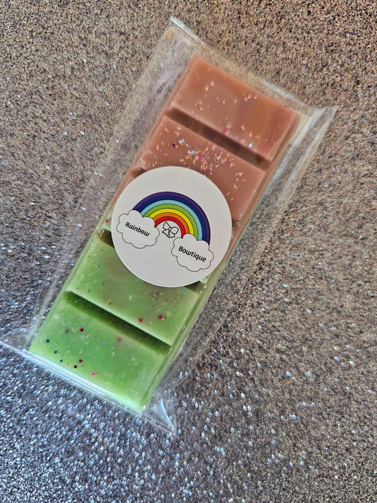 Rhubarb picante wax melt snap bar