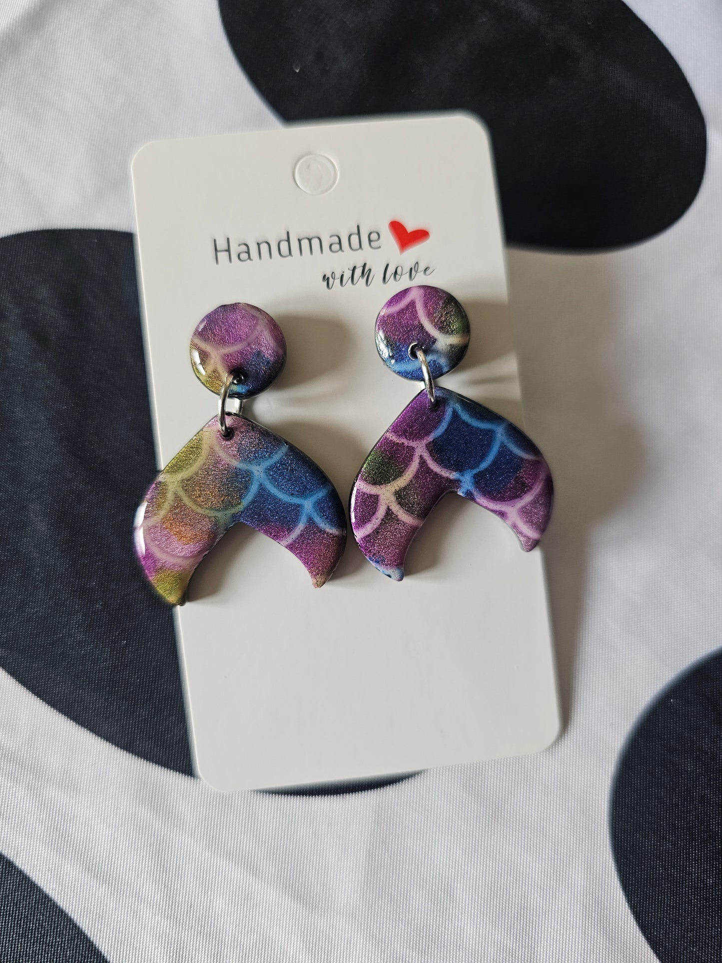 Mermaid earrings