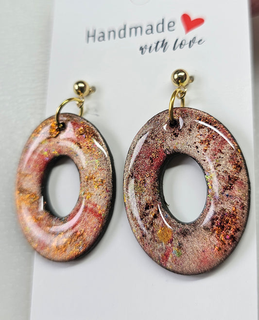Autumnal earrings