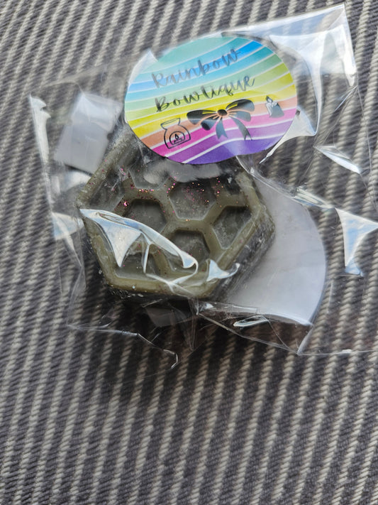 Gingerbread wax melt honeycomb