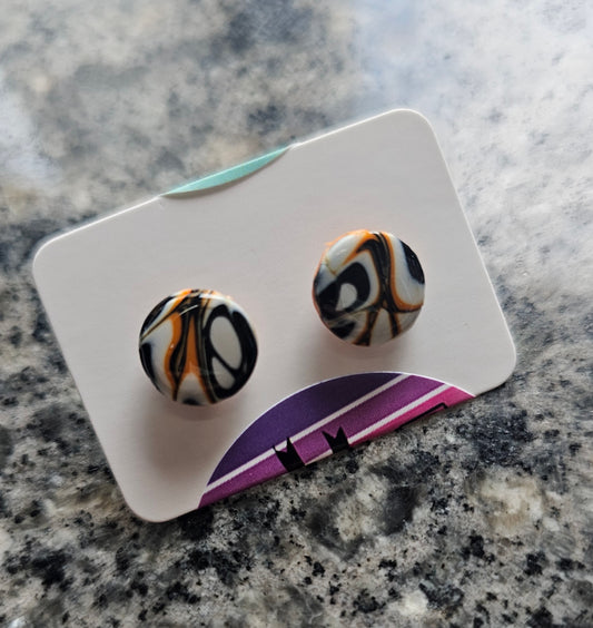 Autumnal stud earrings
