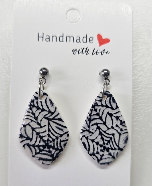 Web earrings