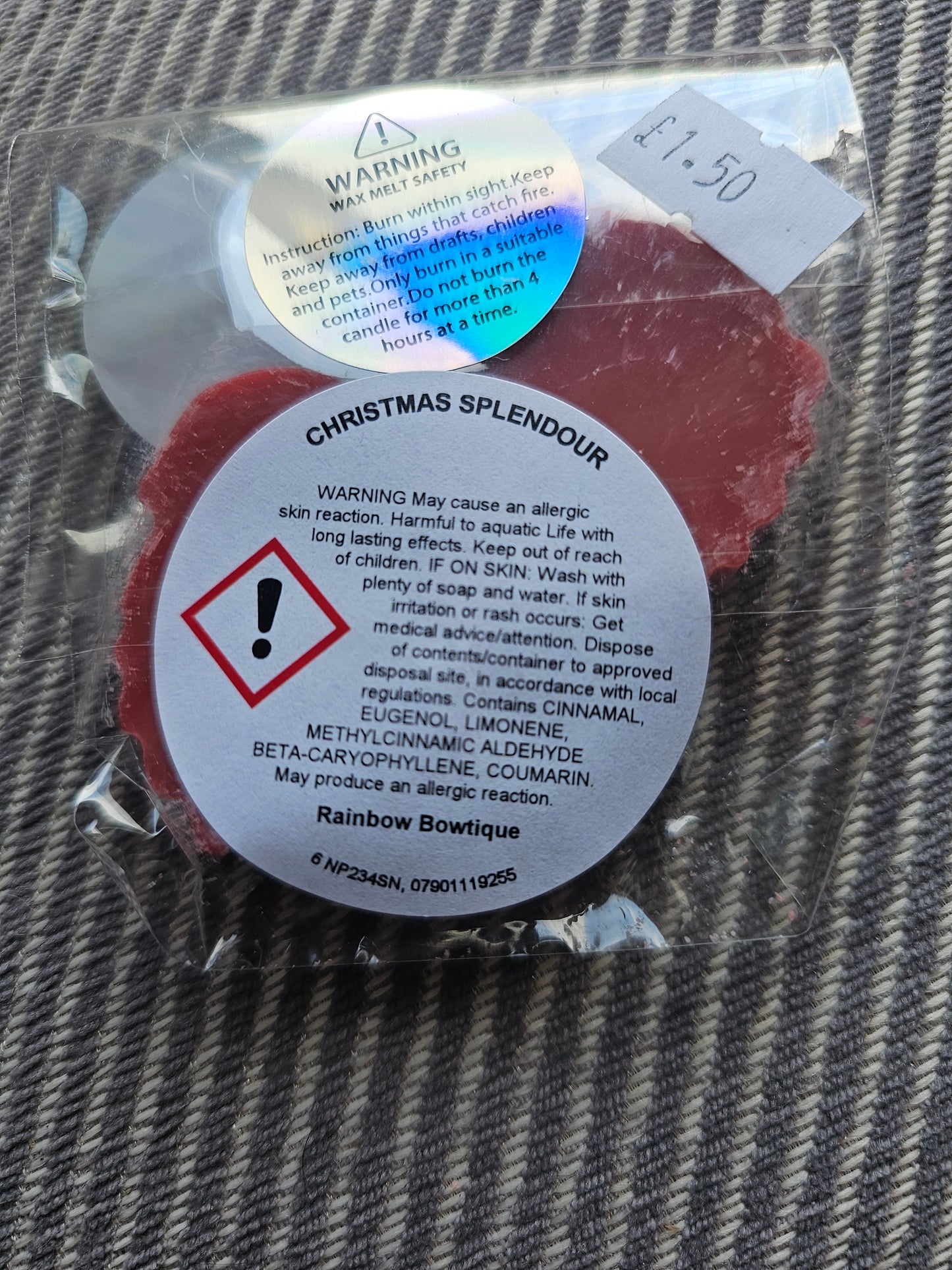 Santa Christmas splendour wax melts