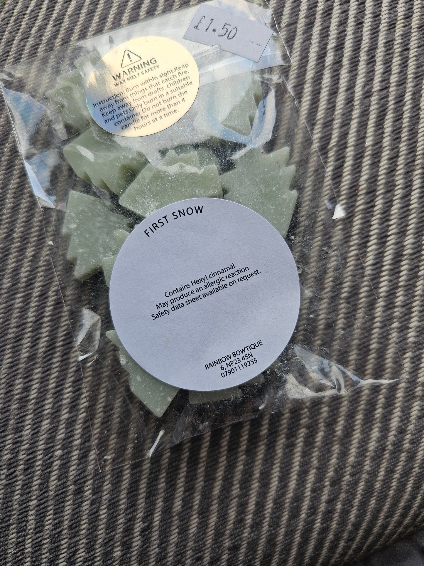 First snow tree wax melts
