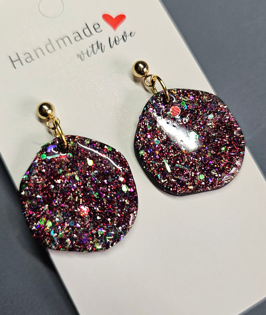 Glitter earrings