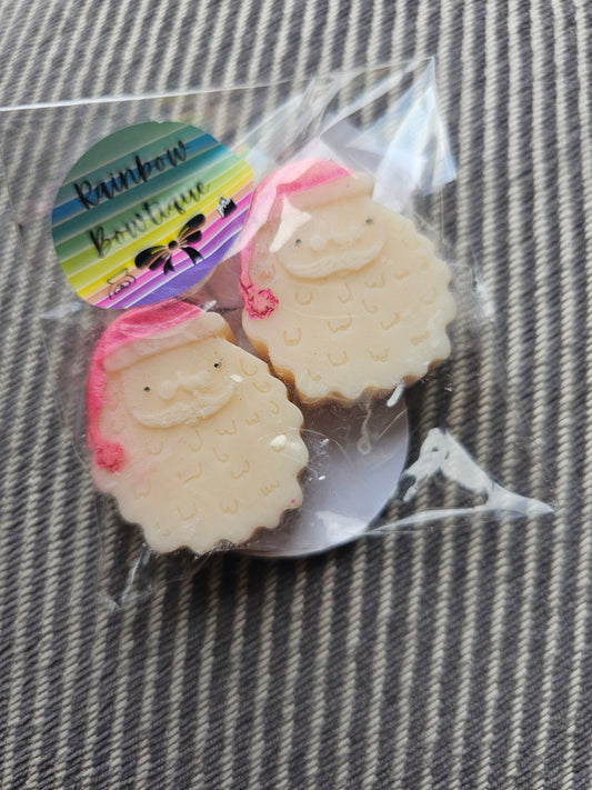 Frankincense and myrrh santa wax melt