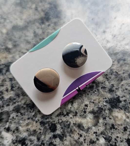 Autumnal stud earrings