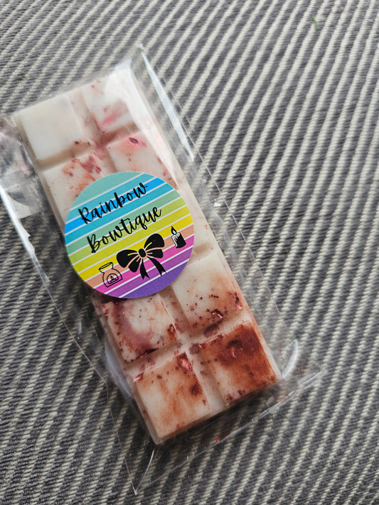 Candy cane wax melt bar