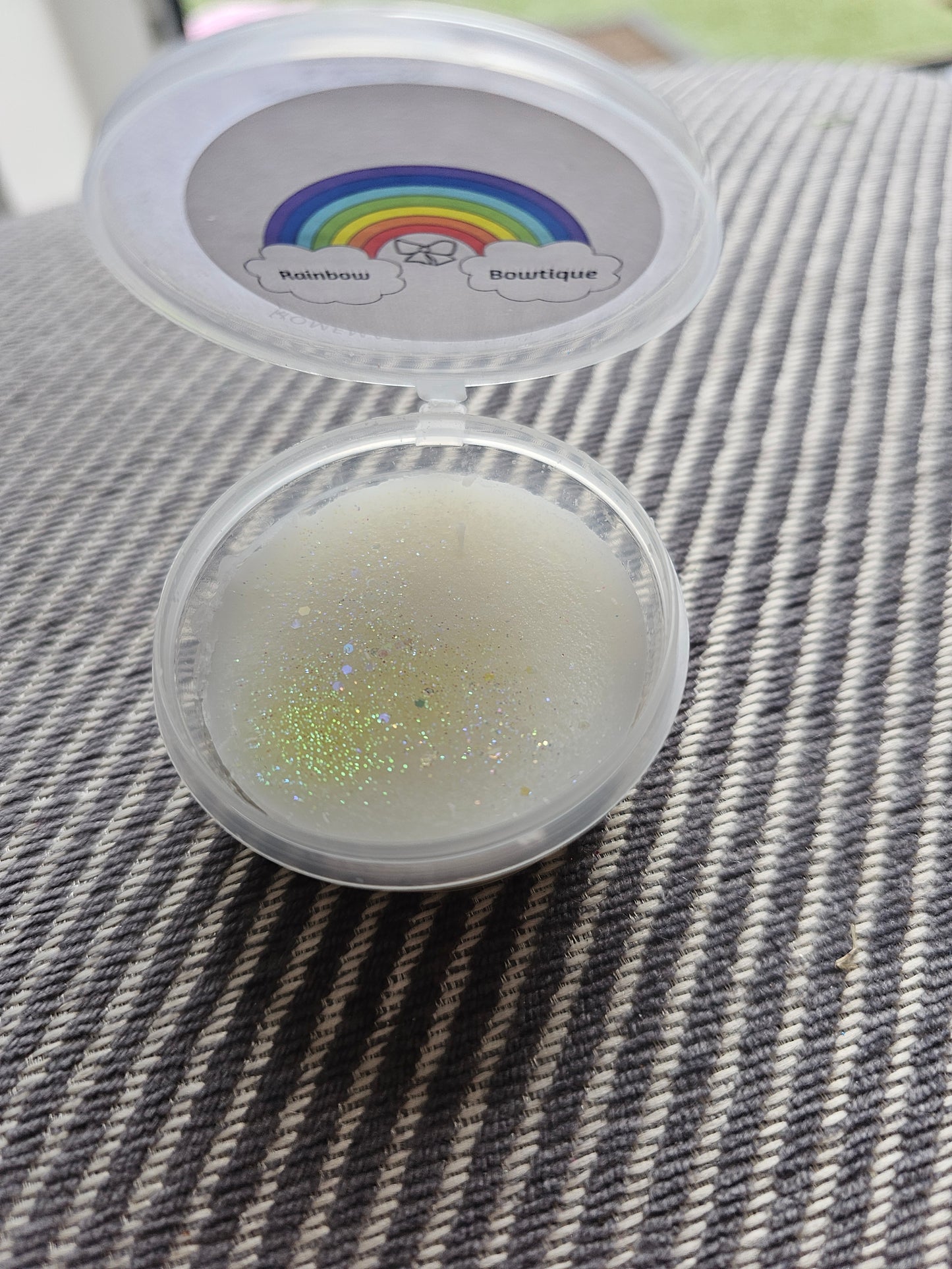 Homemade lemonade wax melt pot